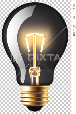 illustration, lamp, cartoon, light, design, isolated, icon, bulb, electric, electricity, symbol, object, bright, flat, illumination, simple, set, background, technology, element, graphic, modern, 107028378