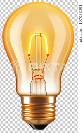 illustration, lamp, cartoon, light, design, isolated, icon, bulb, electric, electricity, symbol, object, bright, flat, illumination, simple, set, background, technology, element, graphic, modern, 107028391