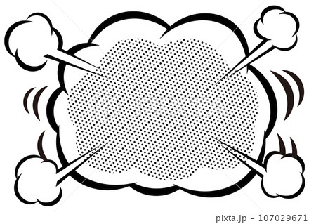 アメコミ風背景素材 アメコミ風背景素材 107029671