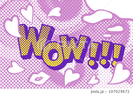 アメコミ風背景素材 107029672