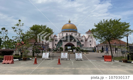 Masjid Selat Melaka, iconic mosque in Malacca Masjid Selat Melaka, iconic mosque in Malacca 107030137