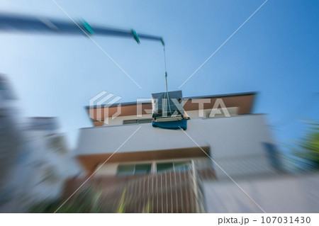 ピアノの搬入作業 ピアノの搬入作業 107031430