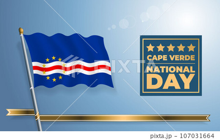 Cape Verde National Day, celebration template banner Cape Verde National Day, celebration template banner 107031664