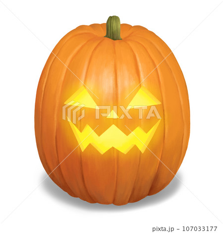 ハロウィン かぼちゃのイラスト ハロウィン かぼちゃのイラスト 107033177