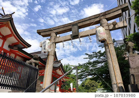 花園神社の西の鳥居【東京都新宿区】 花園神社の西の鳥居【東京都新宿区】 107033980