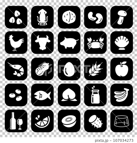 過敏顯示圖標 107034273