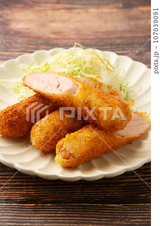 魚肉ソーセージフライ 107039091