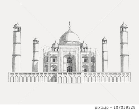 Drawings of the Taj Mahal and Agra monuments commissioned by Lady Maria  Nugent in the early 19th century - Asian and African studies blog