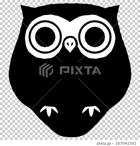 ryoko＊白またはナチュラル木目背景・フクロウイラスト等付きアクリル