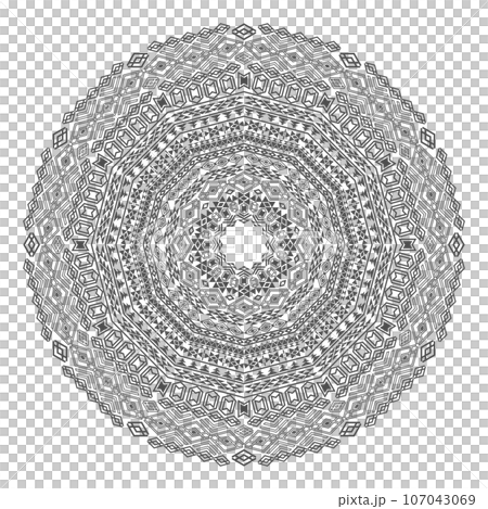 曼荼羅のベクターイラスト 107043069