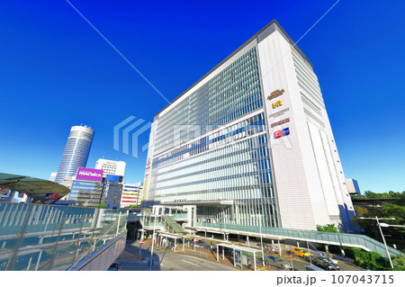 【神奈川県】晴天の新横浜 【神奈川県】晴天の新横浜 107043715