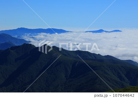 蔵王のトレッキング風景 蔵王のトレッキング風景 107044642