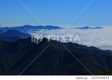 蔵王のトレッキング風景 蔵王のトレッキング風景 107044643