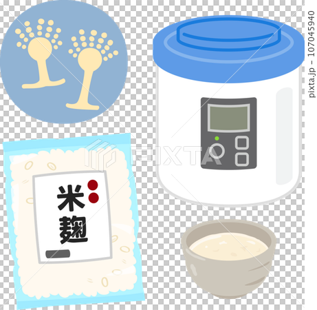 米曲、甘酒製造商和曲模具的圖片 107045940