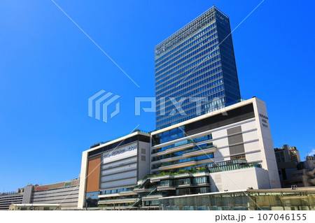 【神奈川県】晴天のJR横浜タワー(横浜駅) 【神奈川県】晴天のJR横浜タワー(横浜駅) 107046155