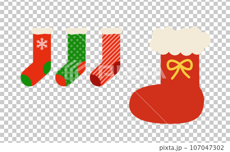 聖誕襪的插圖 107047302