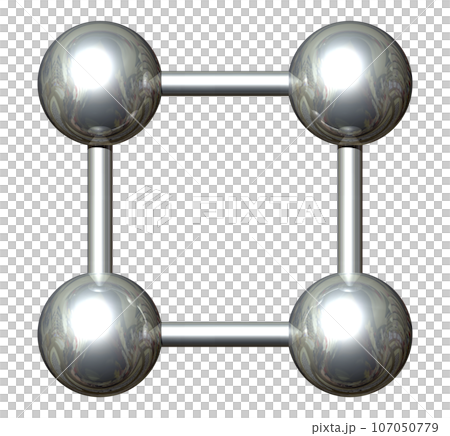 3D/3D "4 spheres/ball collaboration" Silver, Silver 3D/3D "4 spheres/ball collaboration" Silver, Silver 107050779