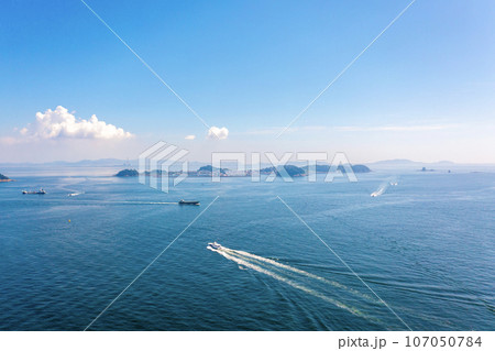 夏の篠島 （愛知県南知多町） 107050784