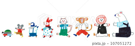 動物たちの行進 107051272