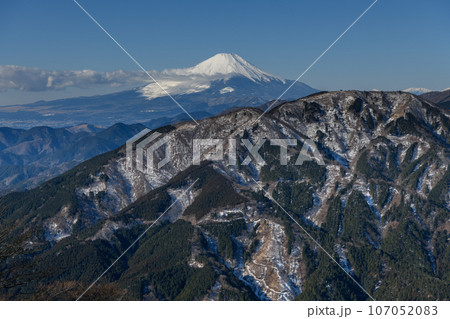 大山から見た富士山 大山から見た富士山 107052083