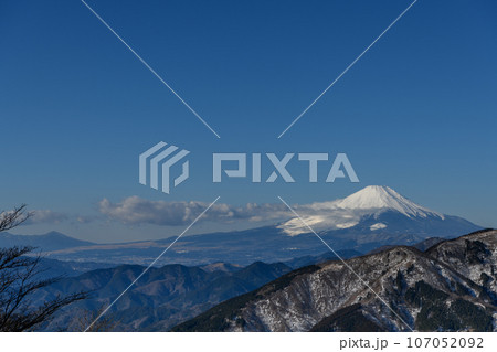 大山から見た富士山 107052092