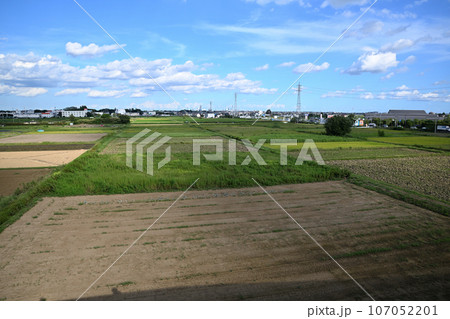 川越市　小仙波付近からの風景　さいたま市方面 107052201