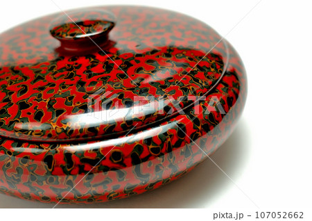 津軽塗のお菓子入れ 津軽塗のお菓子入れ 107052662