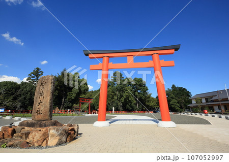 京都 上賀茂神社 大鳥居 京都 上賀茂神社 大鳥居 107052997