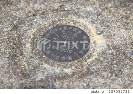 都市再生街区基本調査　街区多角点 107053731