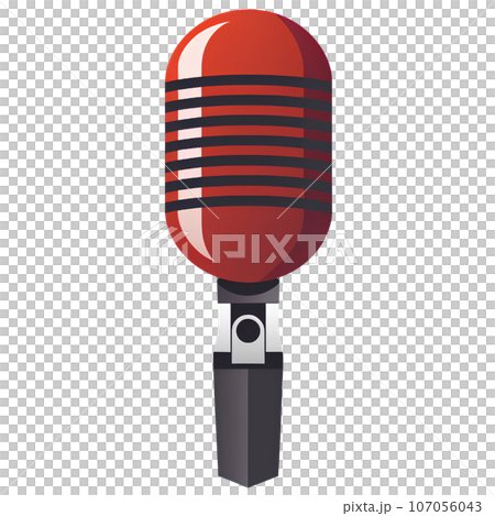 microphone, sound, music, illustration, studio, mic, communication, speech, object, karaoke, voice, audio, entertainment, sing, record, radio, broadcast, stage, isolated, icon, musical, concert, media 107056043