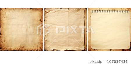 retro vintage notebook paper background texture ai generated 107057431