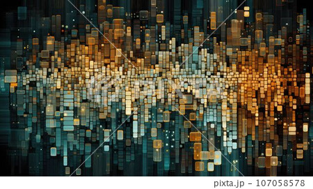 design sorting algorithm patterns ai generated 107058578