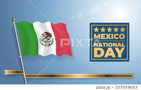 Mexico National Day, celebration template banner Mexico National Day, celebration template banner 107059683