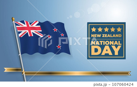 New Zealand National Day, celebration template banner 107060424