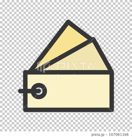 Color stationery single item icon word book Color stationery single item icon word book 107061166