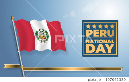 Peru National Day, celebration template banner Peru National Day, celebration template banner 107061320