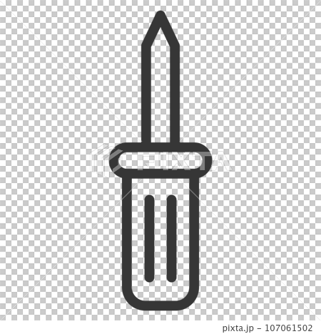 畫線工具單項圖示螺絲起子 107061502