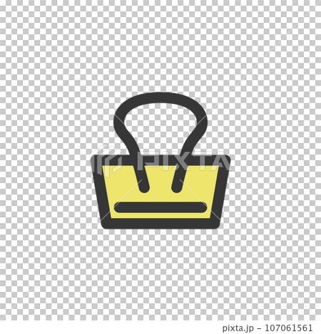 Color stationery single item icon clip Color stationery single item icon clip 107061561