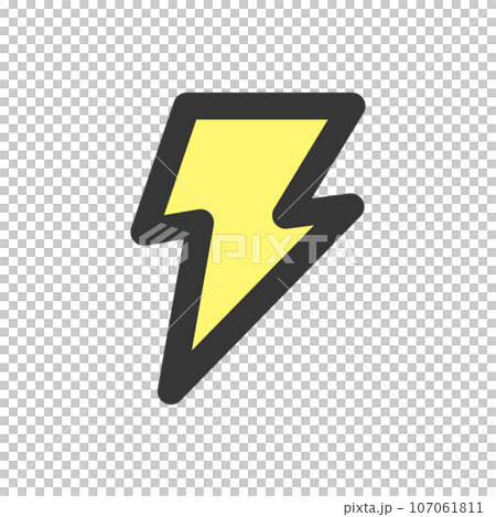 彩色簡約商務單品圖示雷霆 107061811