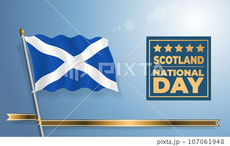 Scotland National Day, celebration template banner Scotland National Day, celebration template banner 107061948