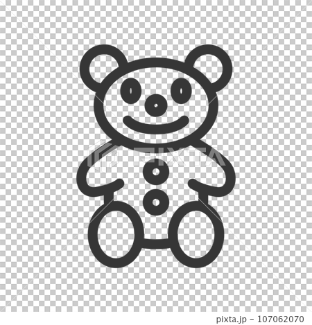 線條畫簡單嬰兒用品相關單品圖示毛絨玩具 107062070