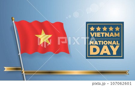 Vietnam National Day, celebration template banner 107062601