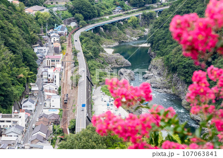 【土讃線】阿波川口駅を発車する普通列車 107063841