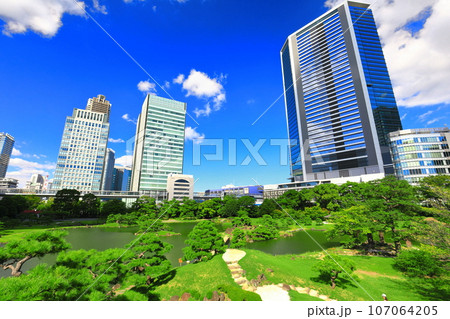 【東京都】晴天の旧芝離宮恩賜庭園 107064205