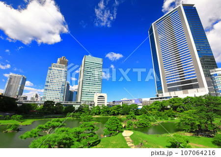 【東京都】晴天の旧芝離宮恩賜庭園 107064216