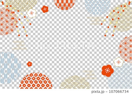 お正月 年賀状 背景 キャンペーン SALE フレーム お正月 年賀状 背景 キャンペーン SALE フレーム 107066734