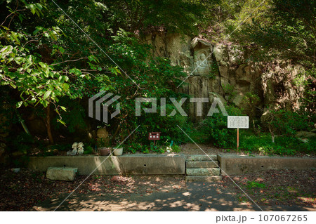古法華寺の磨崖仏 107067265