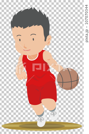 dribbling basketball dribbling basketball 107070344