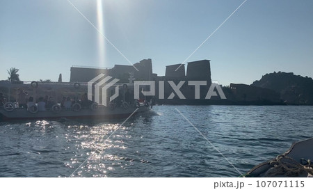 Temple of Isis at Philae Island in Aswan, Egypt 107071115