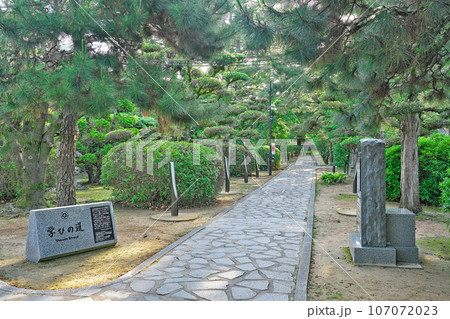 【松陰神社 (学びの道)】 山口県萩市椿東 【松陰神社 (学びの道)】 山口県萩市椿東 107072023